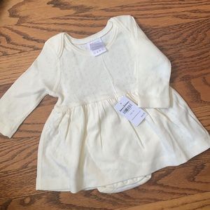 NWT Hanna Andersson Skirted Onesie